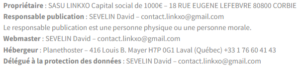 mentions légales
